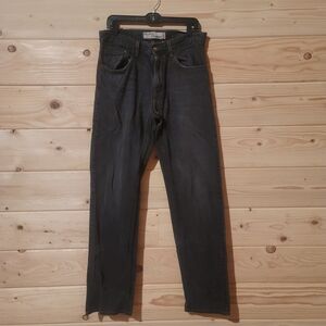 Vintage Levi's 559 Relaxed Straight Men's Dark Gray Jeans Size 32x36